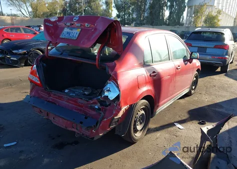 2010 Nissan Versa 1.8S from USA, damaged, VIN 3N1BC1APXAL383843